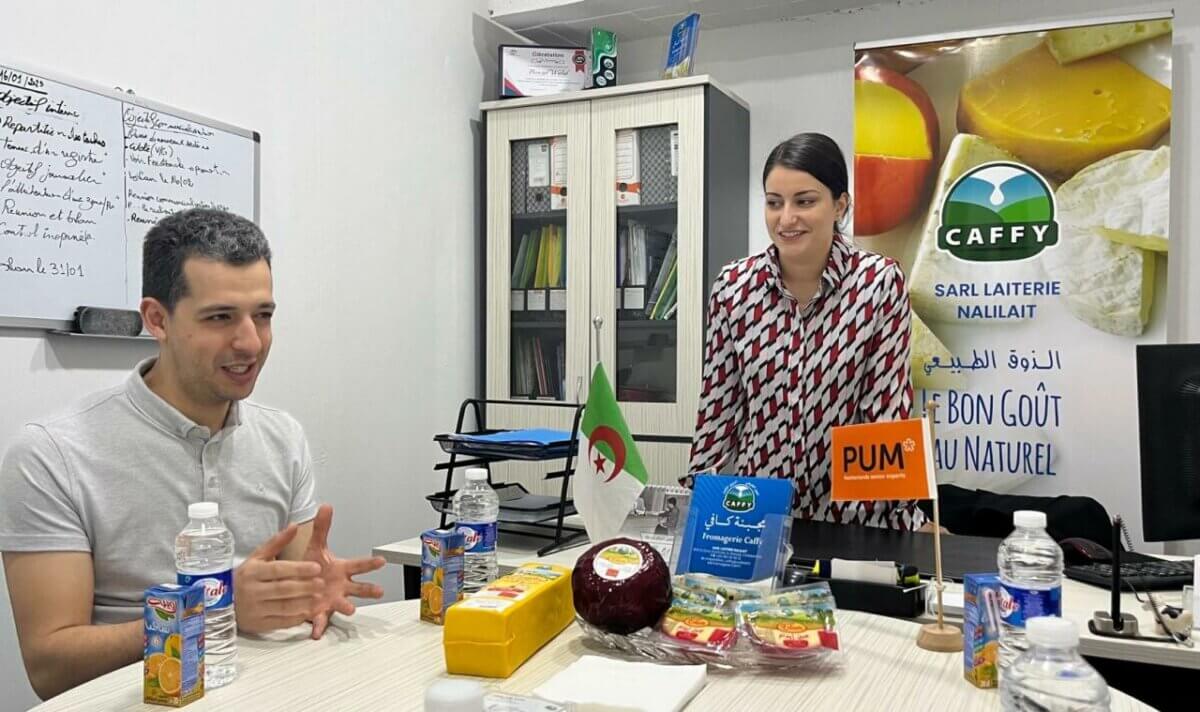 Passionate cheesemakers in Algeria